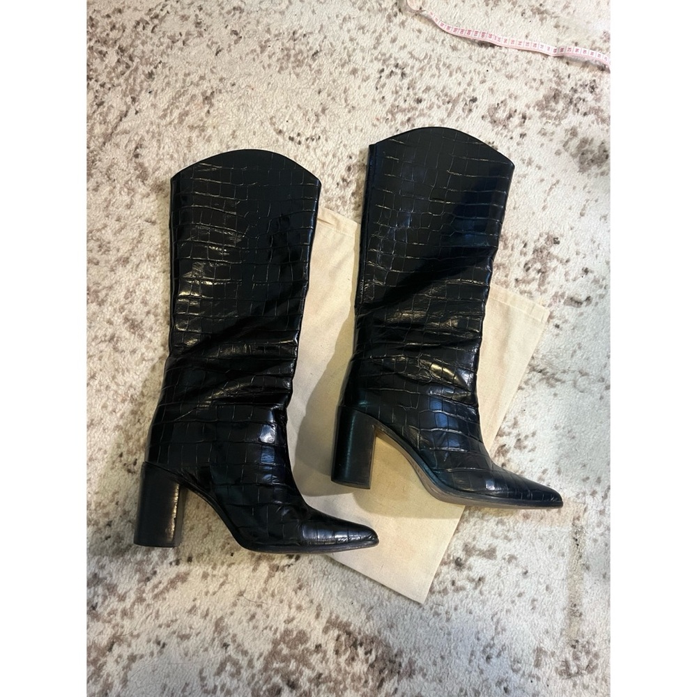 SCHUTZ Maryana Block Heel Boot | size: 7.5 | GREAT CONDITION
